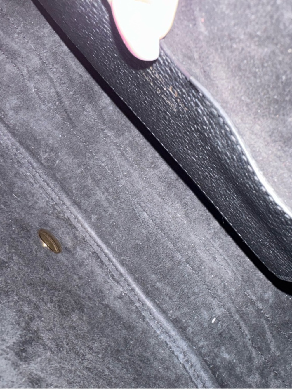 DIOR Large Bobby Black Bag Pebbled Leather with Logo Canvas Adjustable Strap - Picture 10 of 14